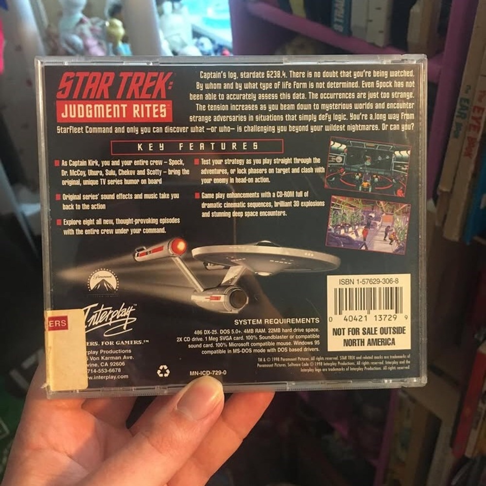 1998 Star T R E K game - Picture 3 of 3
